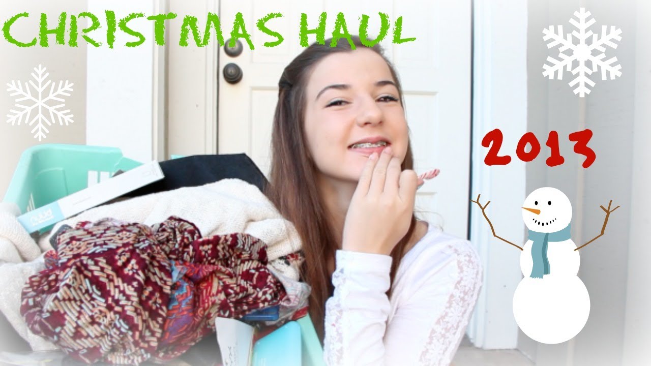 Christmas Haul 2013!