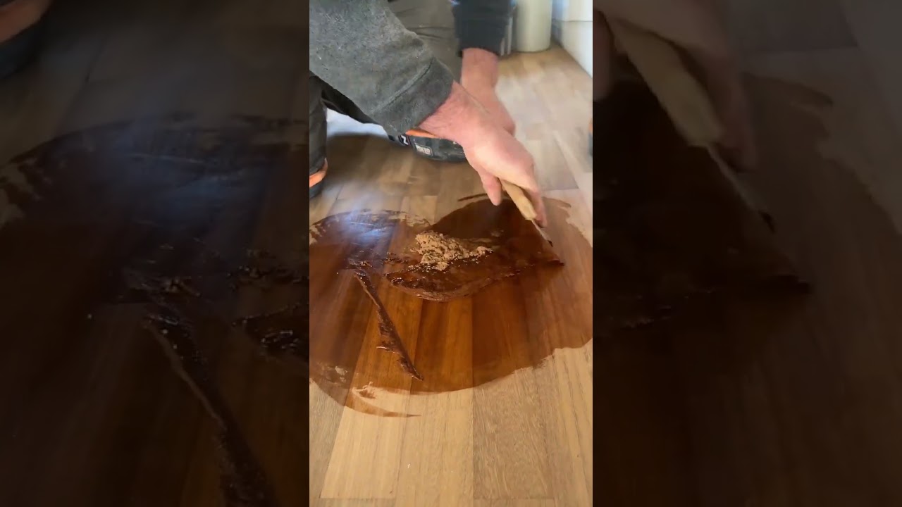 Parkett &ouml;len / Starke verschmutzungen auf Holzboden beseitigen / Holzboden reinigen  / Parkett waxen