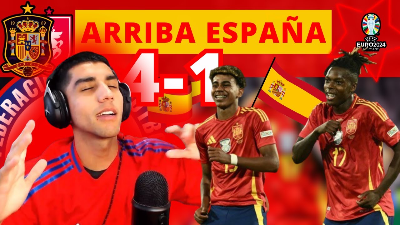 CHILENO REACCIONA A LA F*LLADA DE ESPAÑA // REACCIÓN EUROCOPA 2024
