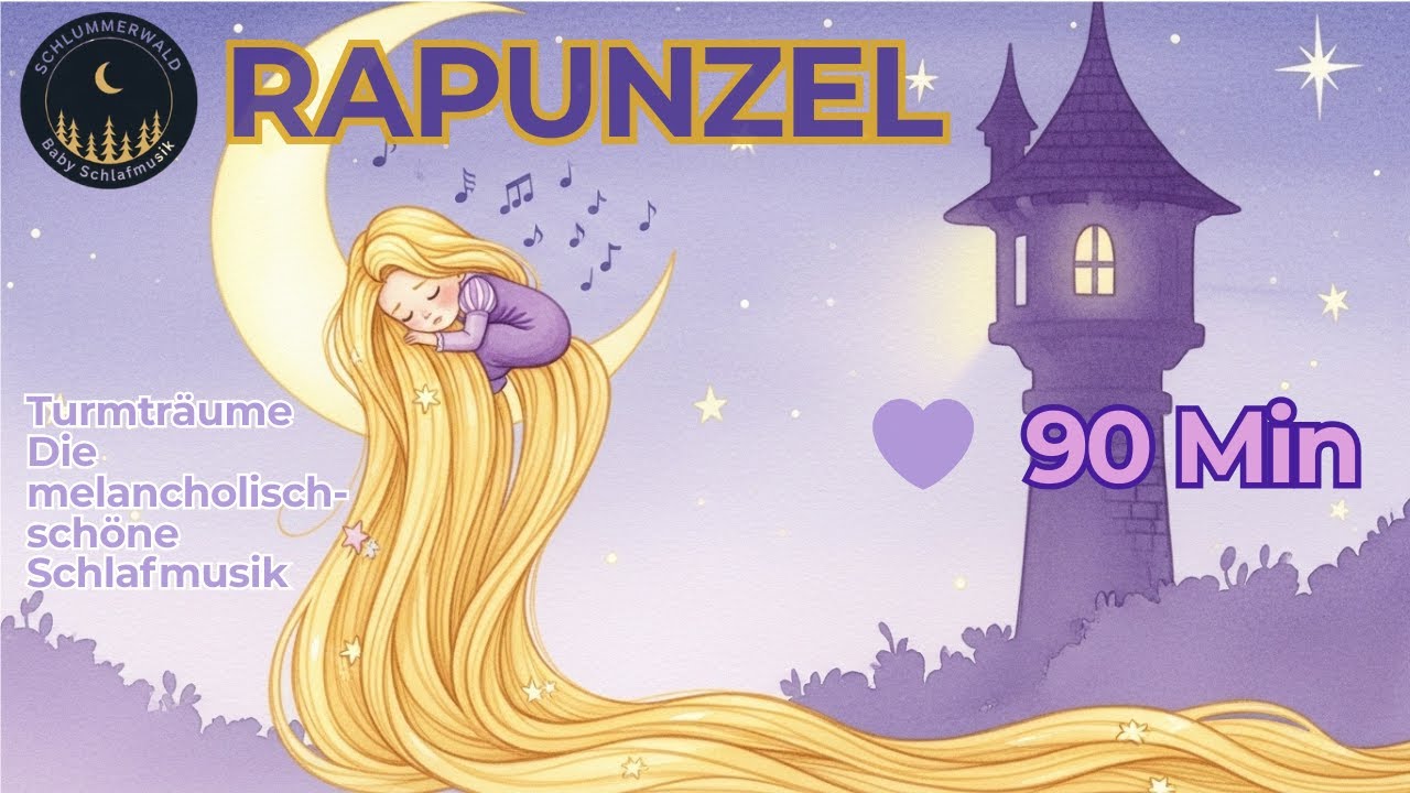 Rapunzels Turmträume 💜 Die melancholisch-schöne Schlafmusik | 90 Minuten
