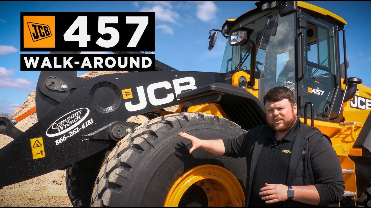 JCB 457 Wheel Loader Walk-Around | Features & Overview with John Arnold