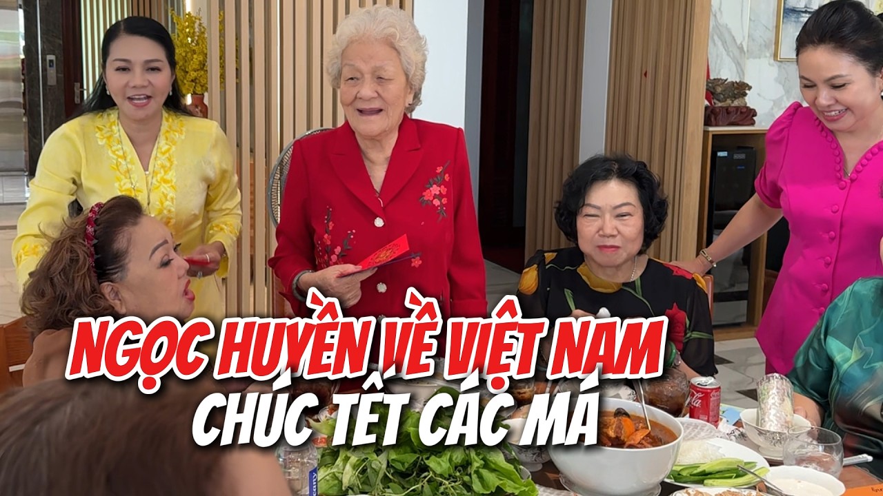 Ngọc Hụyền về Việt Nam cùng Dung 4D 