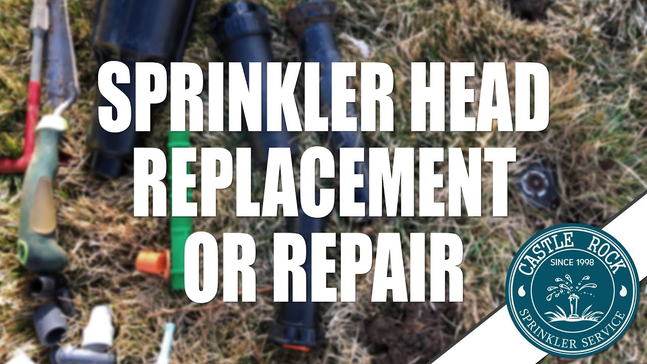 Sprinkler Head Repair or Replacement