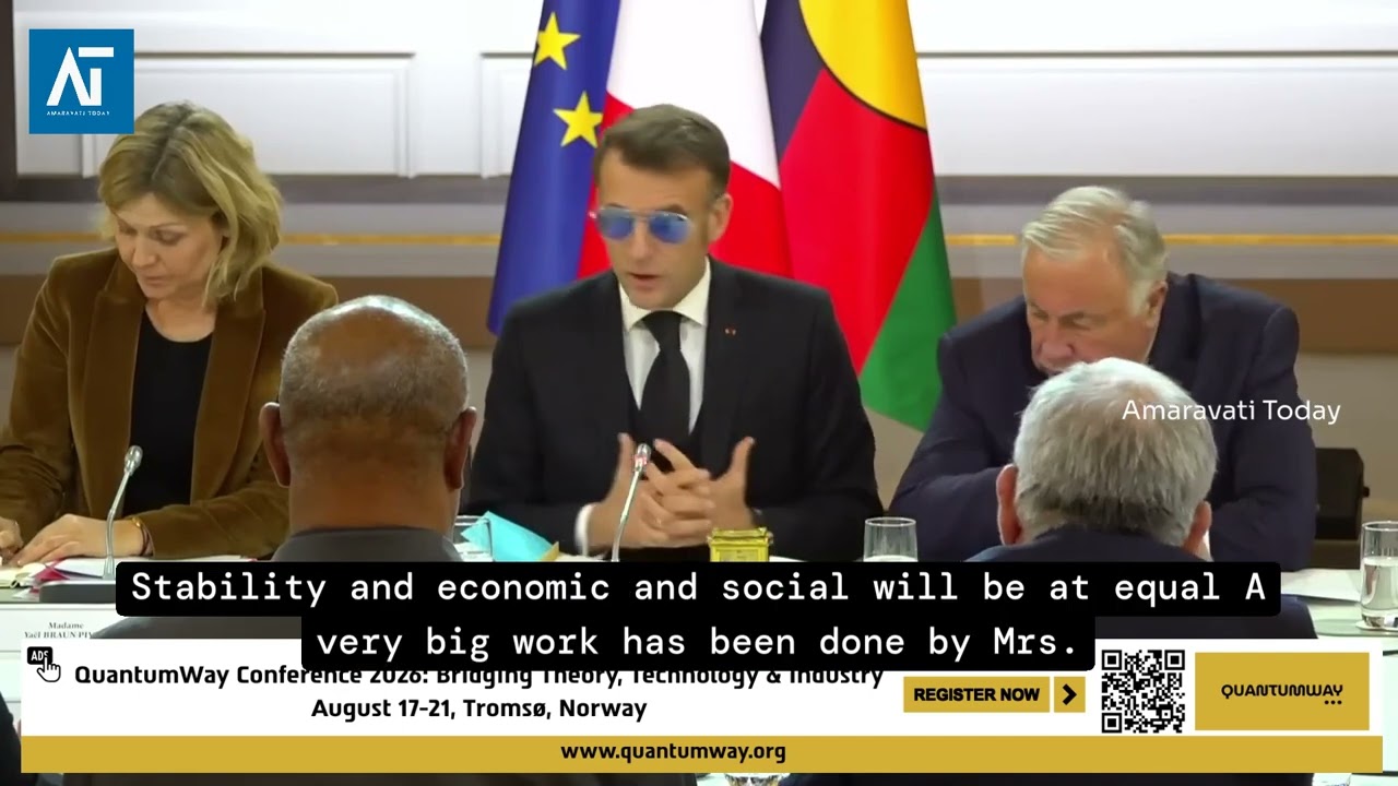 Macron Pushes New Caledonia Talks Amid Independence Boycott | Amaravati Today