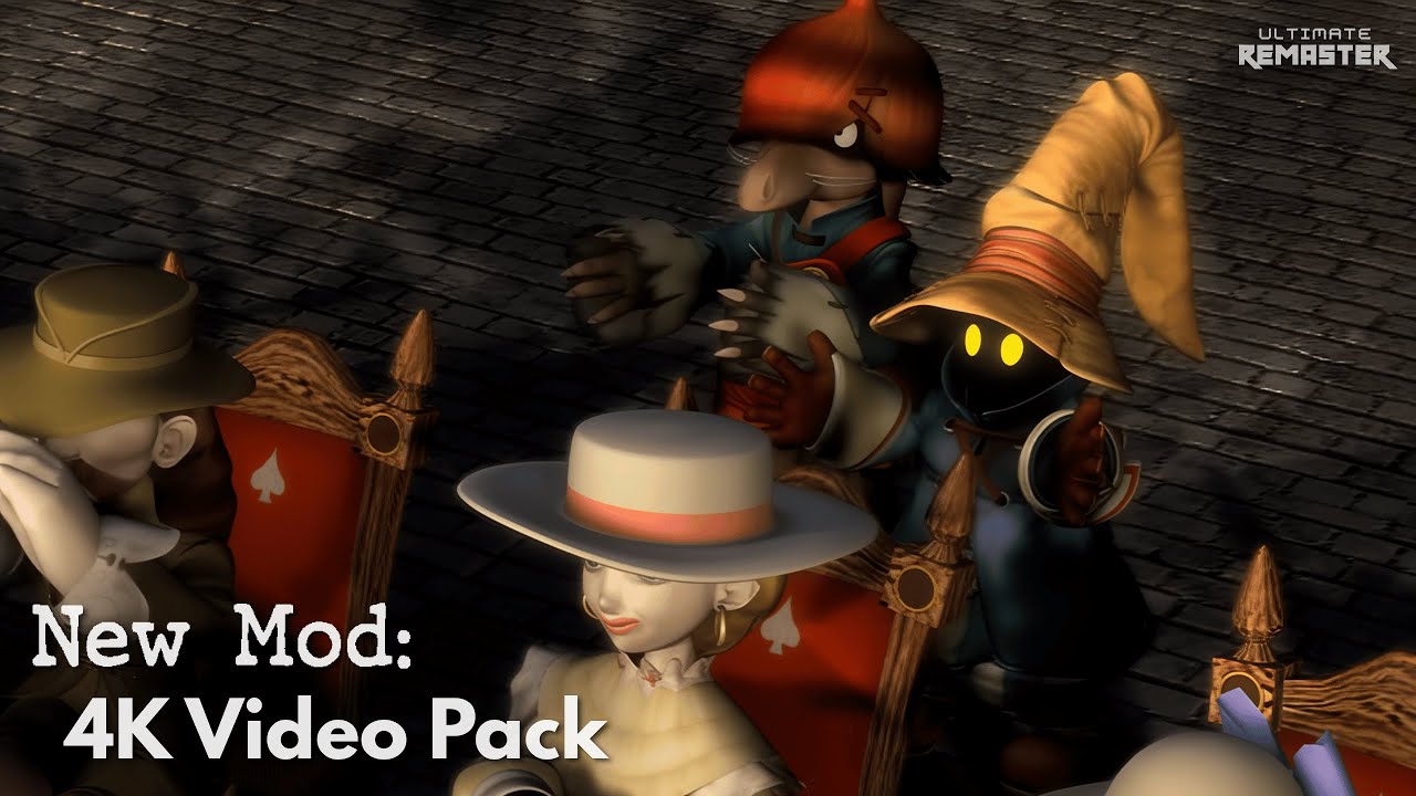 FF9 Remastered 4K FMVs - Tantalus Presentation (Cutscene)