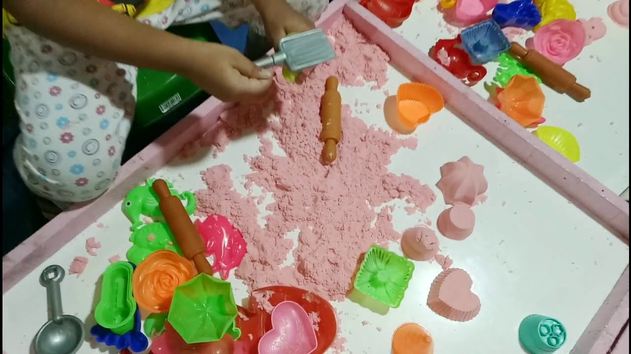 Mainan Anak Pasir Kinetik Mainan Pasir Ajaib | Mainan Anak Edukatif