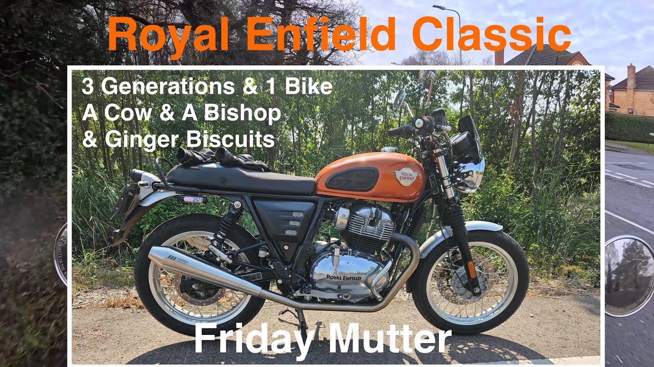 3 Generations & 1 Bike, A Cow & A Bishop | A Royal Enfield Classic Friday Mutter