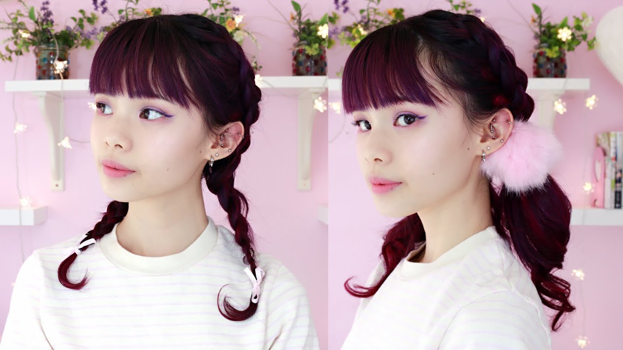2 Ways to Wear Dutch Braid Pigtails with Extensions