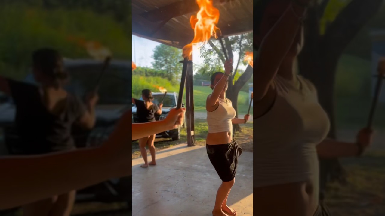 Fire torch 🔥💃🏾