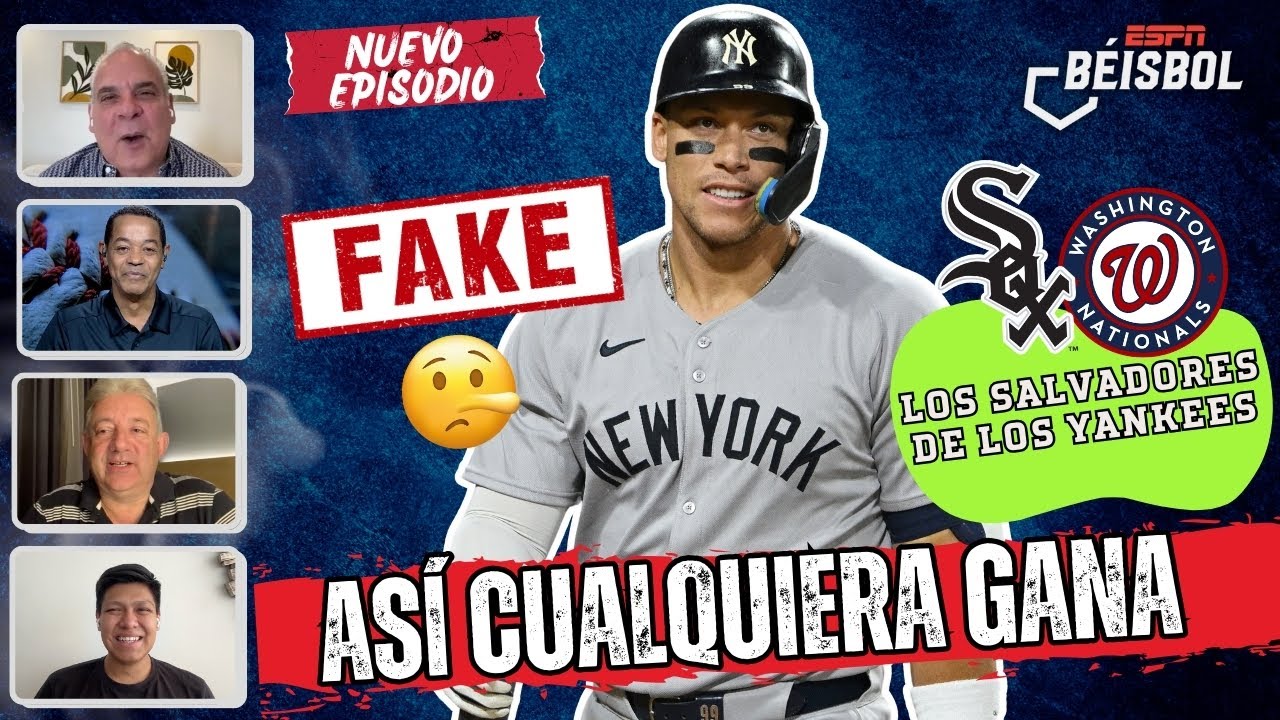 LOS YANKEES SON UN ESPEJISMO solo le ganan a EQUIPOS MALOS en POSTEMPORADA NO PODRÁN | ESPN BEISBOL