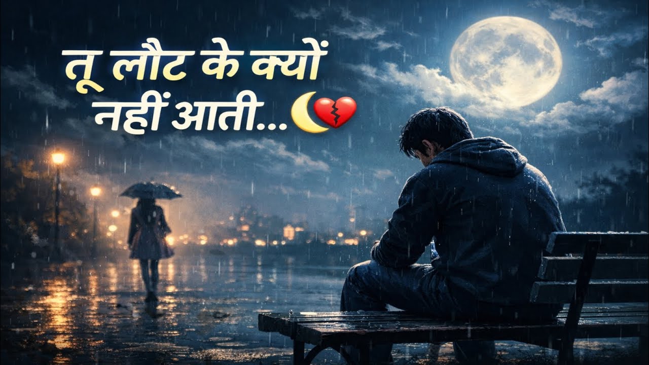 आज भी तेरी याद में रोता हूँ 💔 | Sad Hindi Lofi Song | Broken Heart Love Story