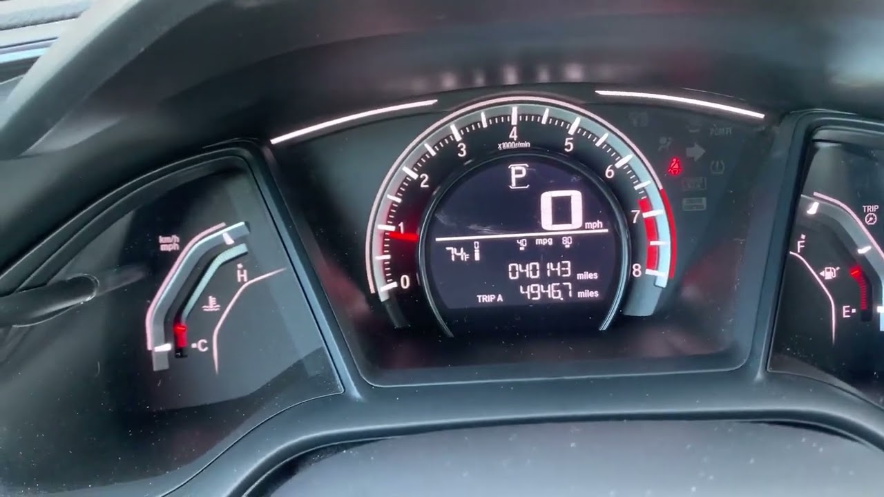 2017 Honda Civic Tire Pressure Monitor System Reset - How to Turn Off Tire Pressure Light