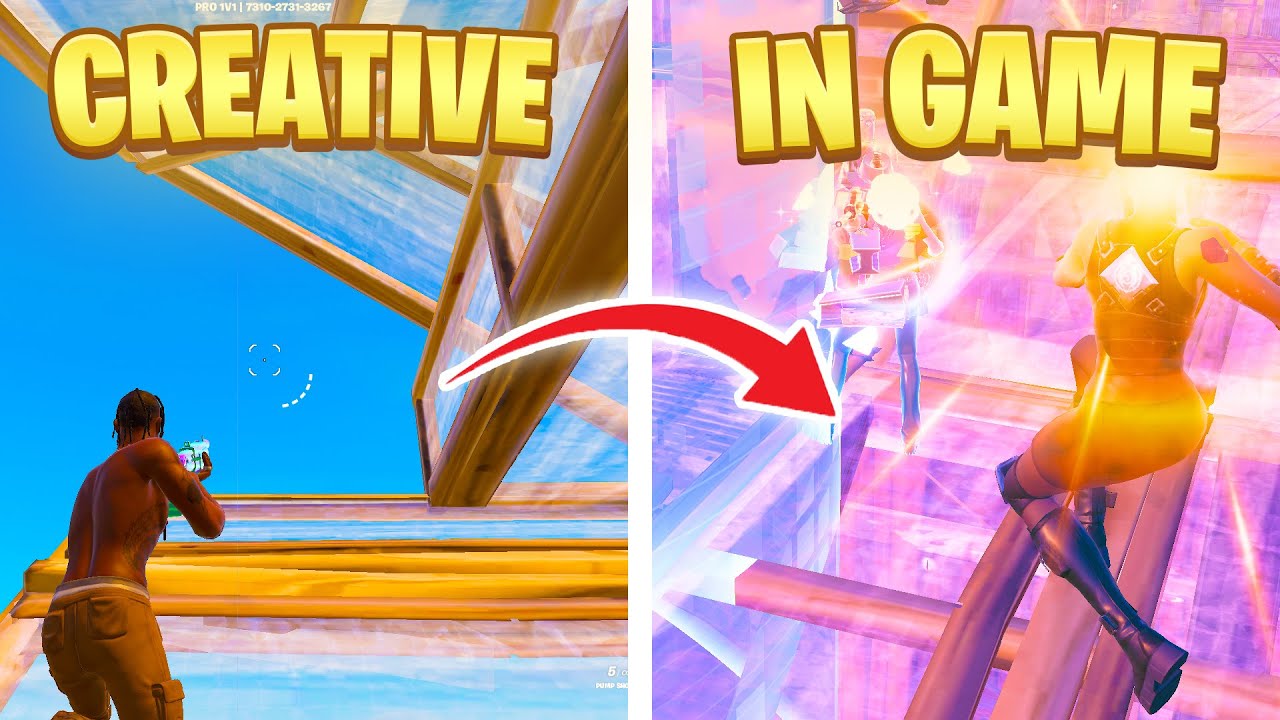 How To TRANSFER CREATIVE SKILL TO IN GAME..