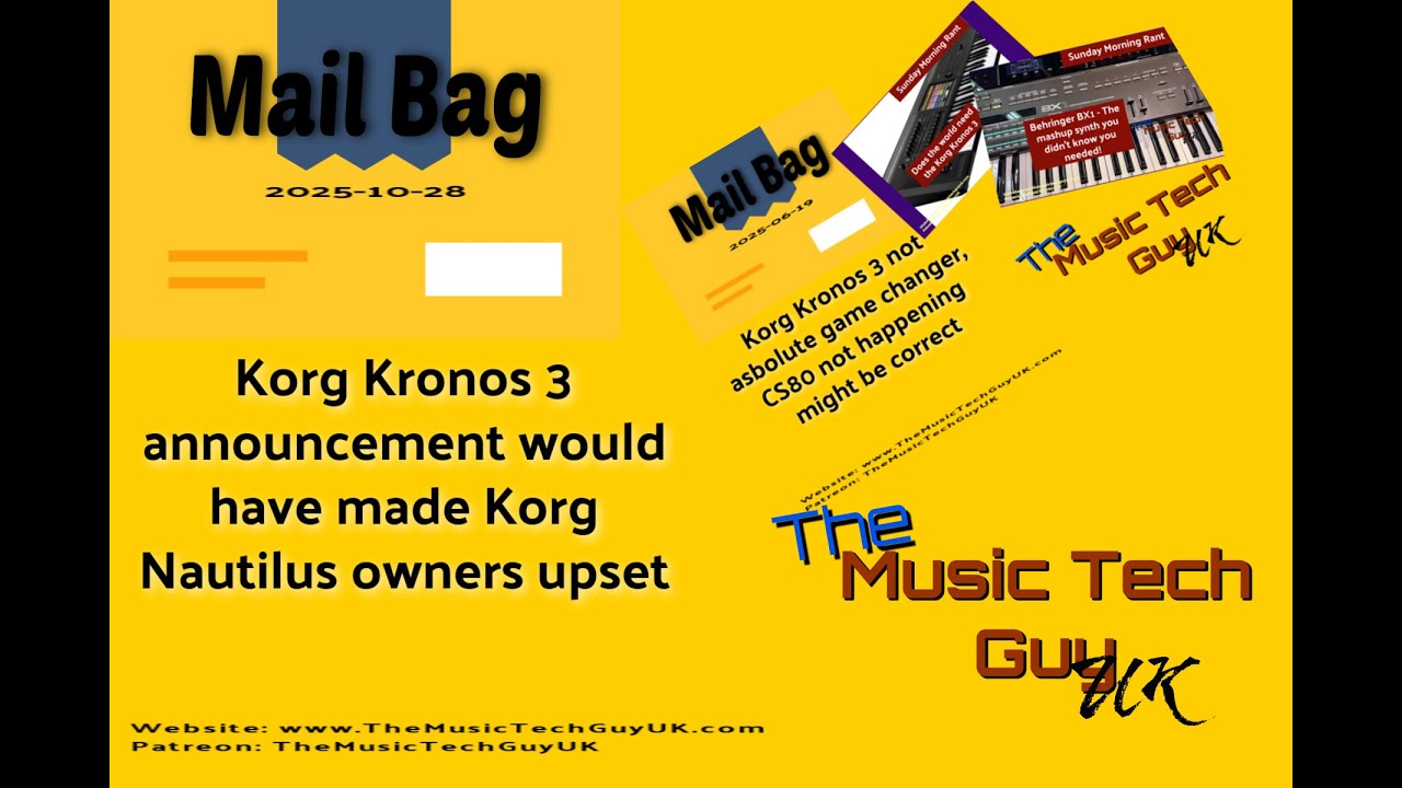 Анонс Korg Kronos 3 мог бы расстроить владельцев Korg Nautilus