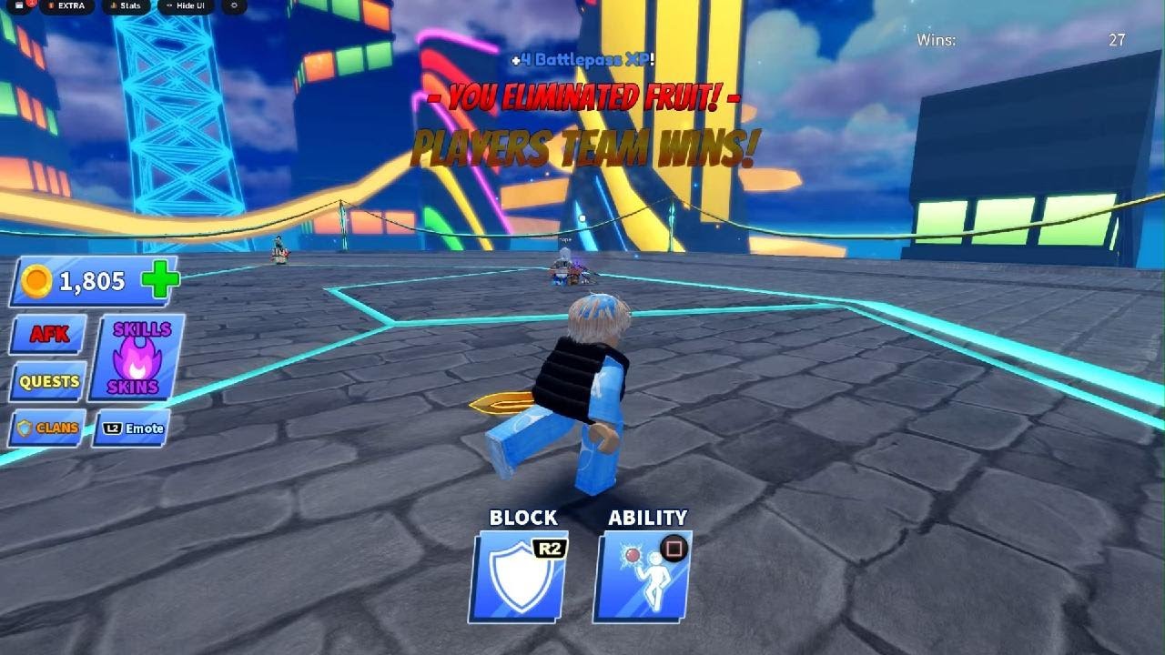 Me playing roblox blade ball basketball zero and knockout