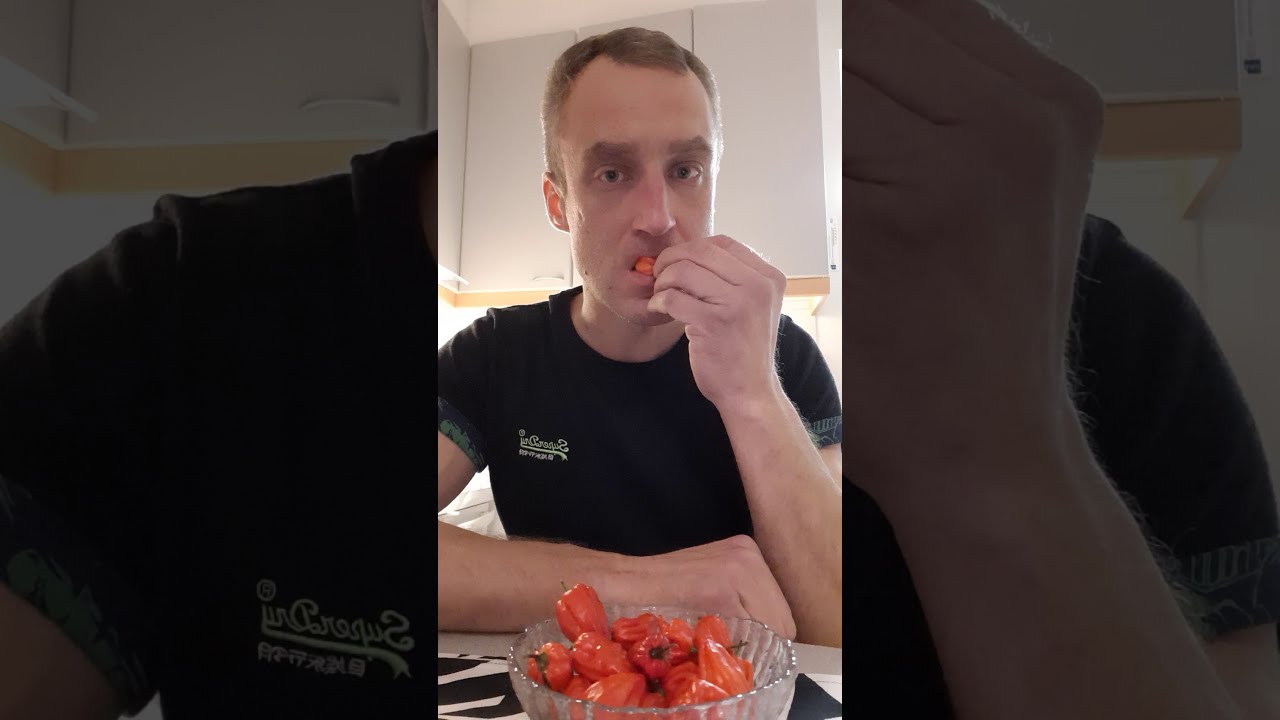 Maistoin ensimm&auml;ist&auml; kertaa Naga Morich chili&auml; 🥵