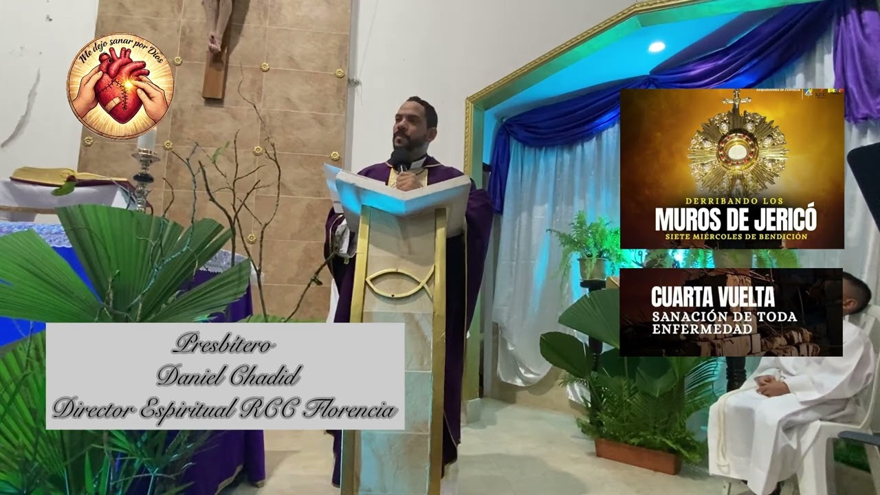 Cuarta muralla de Jericó🙌🏻 Sanacion de toda enfermedad 🕯️ #rcc #sanacion @Shorts @rccflorencia5771 