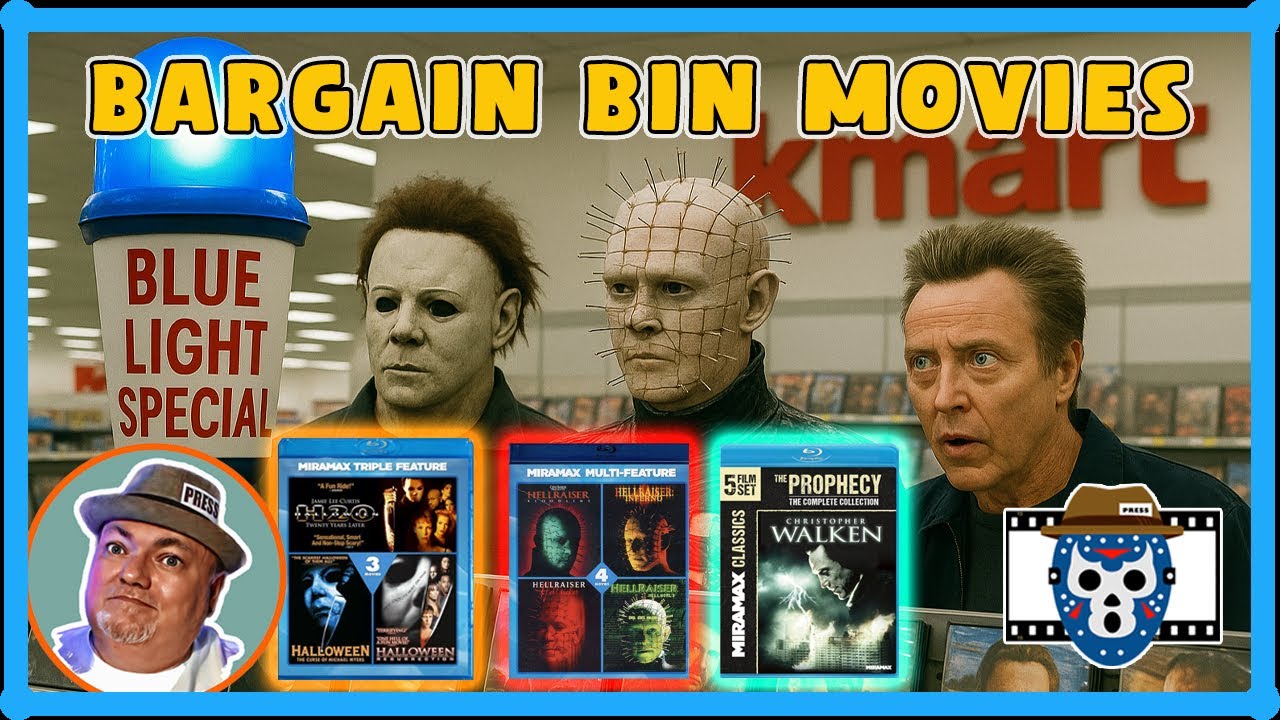 Remembering  KMART Bargain Bin Movies | Miramax Blu Ray & DVD Physical Media | Cheap Horror Titles