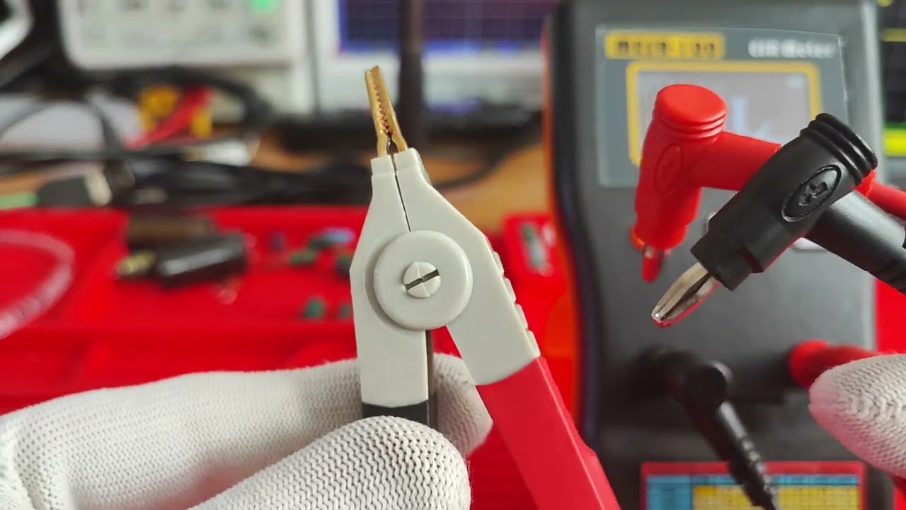 MESR-100 Medidor de ESR, ¿Cómo saber si está bueno un capacitor? @academiabuenfil