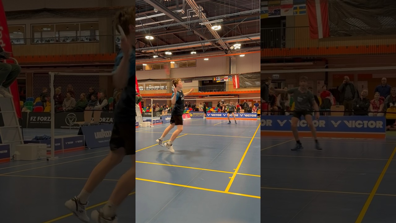 Badminton Match At Latvia International 2024 #badminton #badmintonmatch #badmintonfinland