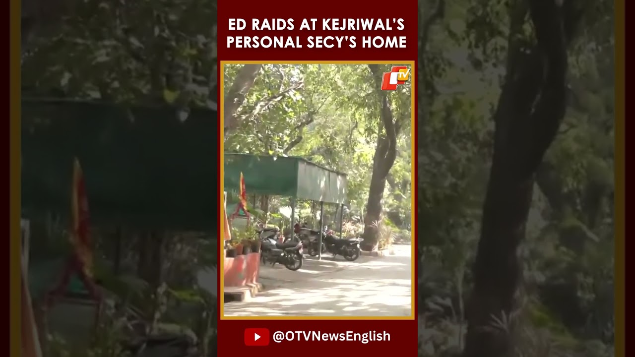 ED Raids Underway At The Residence Of Delhi CM Arvind Kejriwal's Personal Secretary