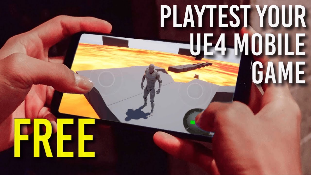 Playtest Your Mobile iOS Unreal Engine 4 Game FREE - Unreal Remote 2