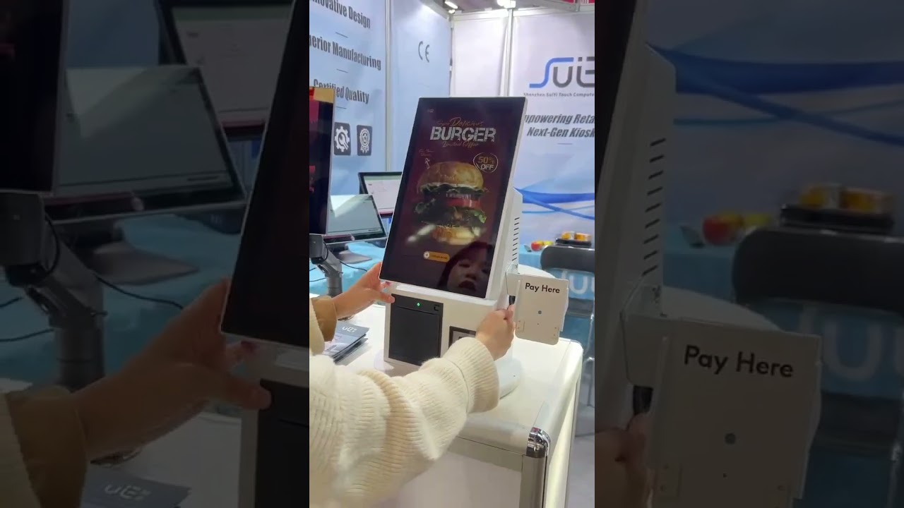 K8 Self Ordering Kiosk@EuroCIS
