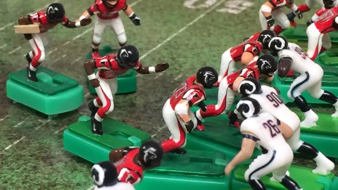 DBEFL 2017 Season: Wild Card Playoff Rams vs Falcons Electric Football