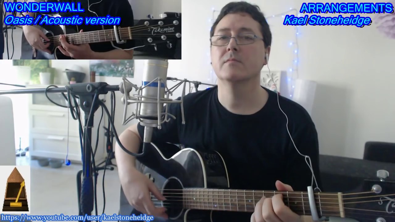 WONDERWALL (Oasis) - Tuto 1/5 - Guitare débutant complet - Arrangement Kael Stoneheidge