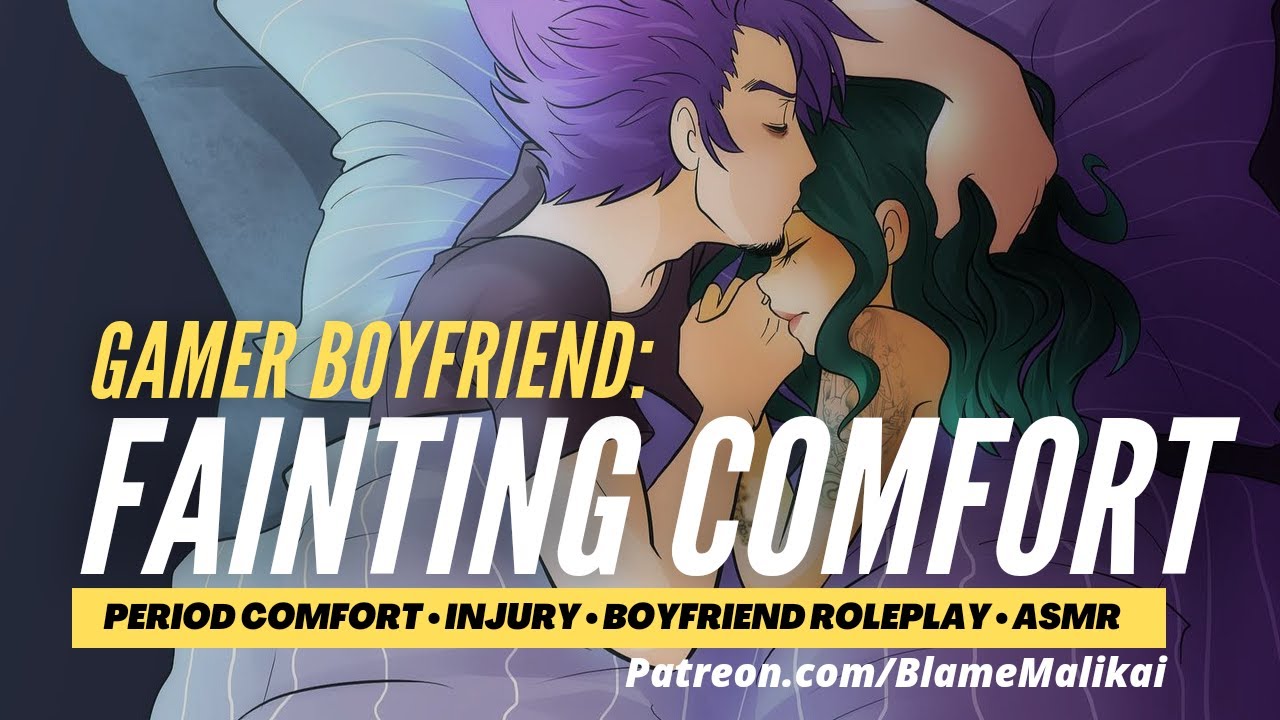Tsundere Gamer: Period Comfort [Injured] [Fainting] [Headache] | Boyfriend Roleplay M4F BFE ASMR