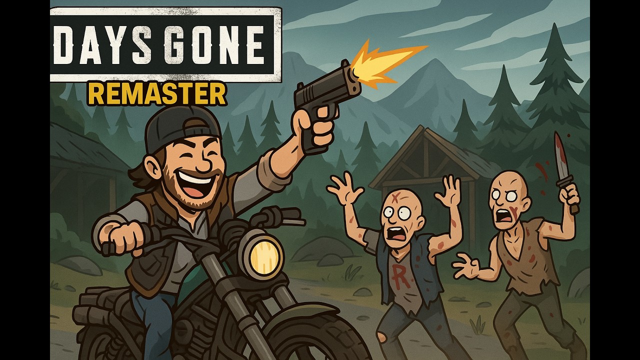 DAYS GONE REMASTER : #4 SALVEM SE QUEM PUDER- SOBREVIVÊNCIA NIVEL II- PS5 60FPS