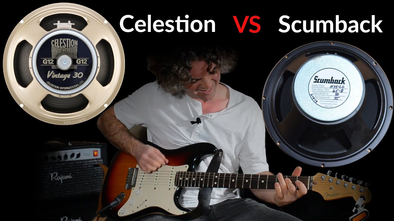Celestion Vintage 30 vs Scumback H75-LD - 12
