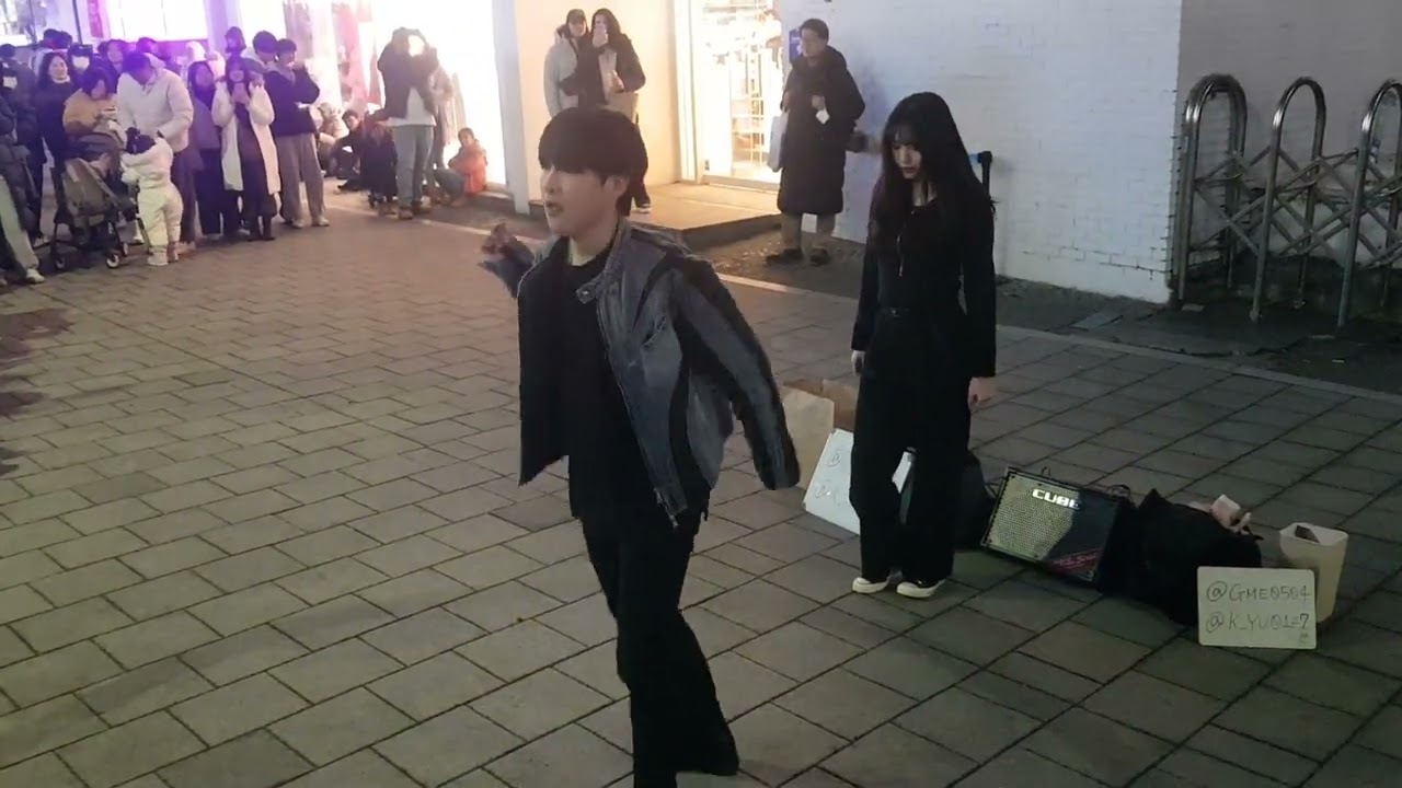 20231228 175056 #엔네임 #N.name 홍대 버스킹 Hongdae Busking
