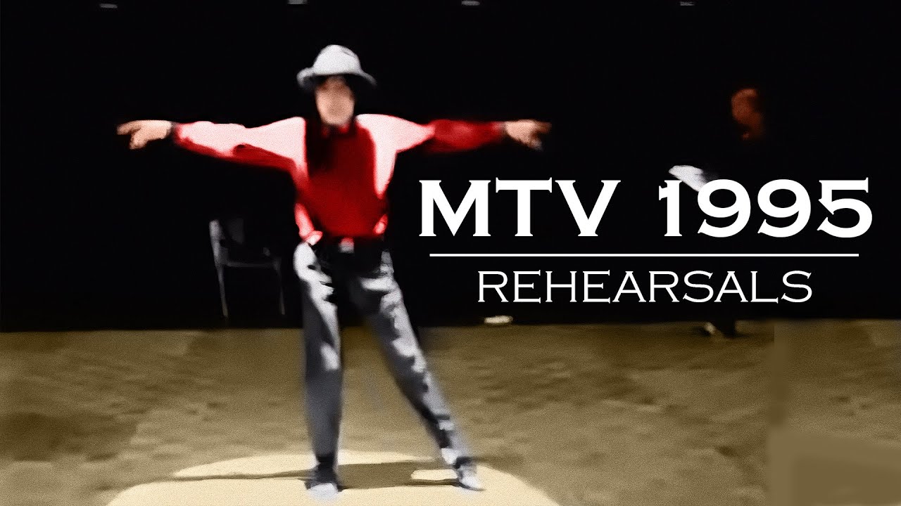 The Master at Work - Michael Jackson's 1995 MTV Performance Rehearsals - 4K Remaster