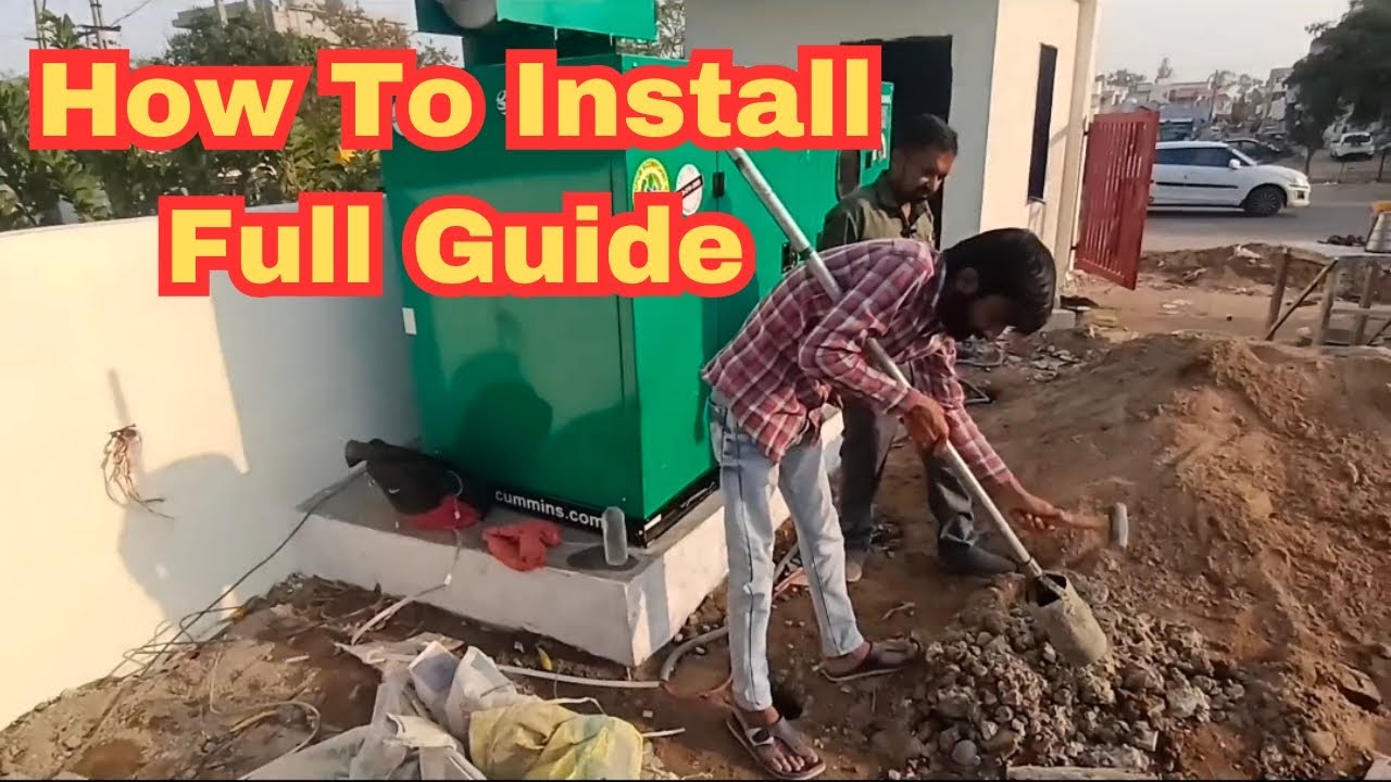 How To Install Cummins 30 Kva genset @GeneratorPathshala #dg