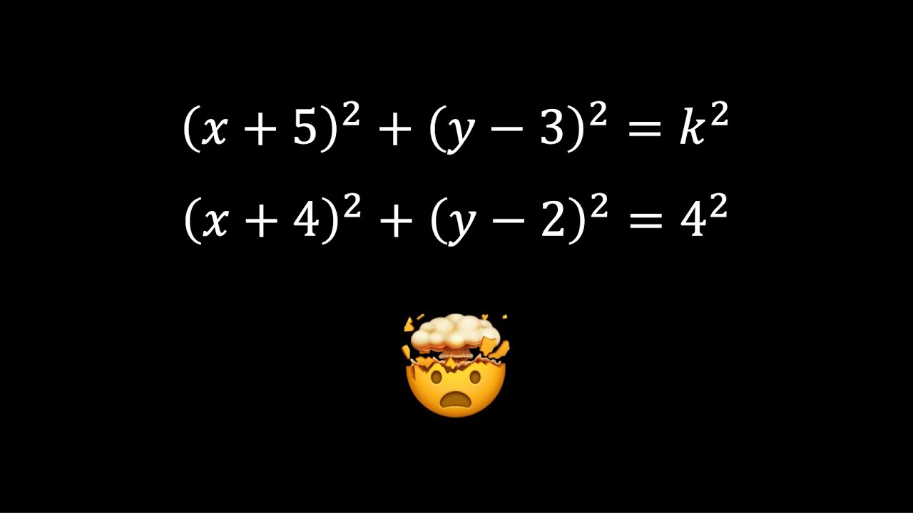 This A-Level Circles Question Stumps Most Students - Can You Solve It?