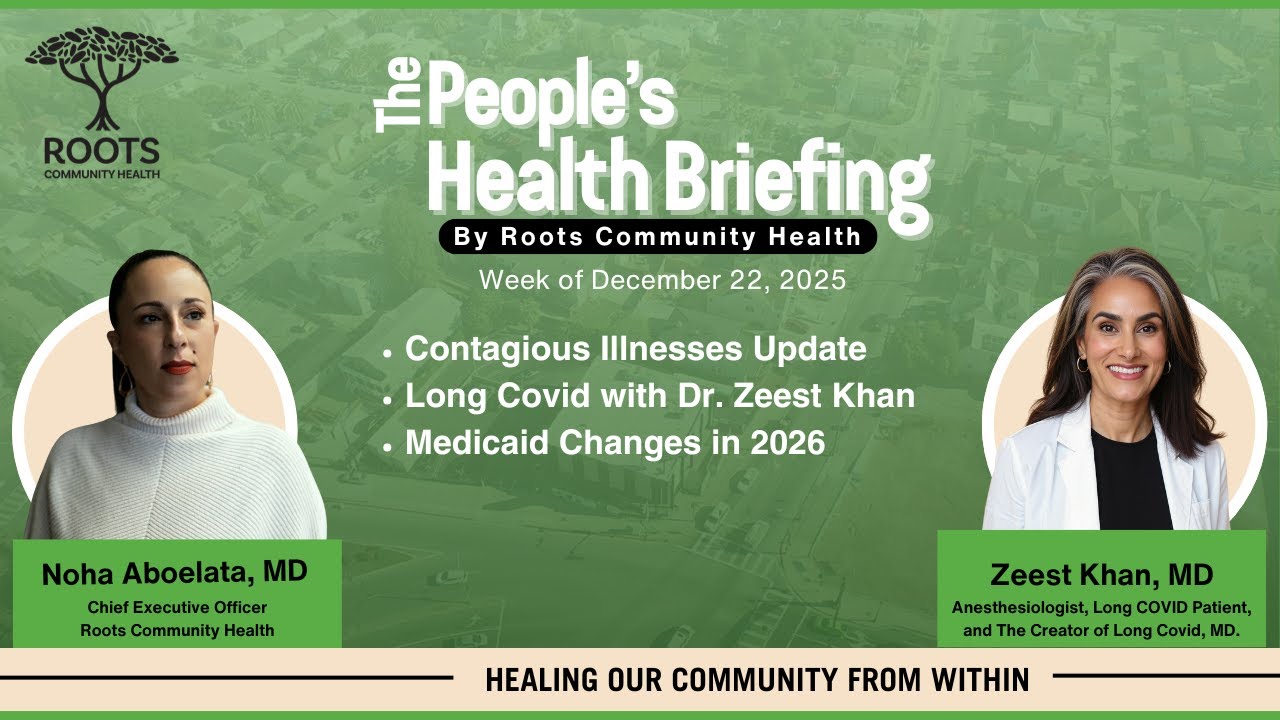 Whooping Cough; 2026 Medicaid Changes; Long COVID w/ Dr. Khan; Contagious Illnesses Update || S6E39