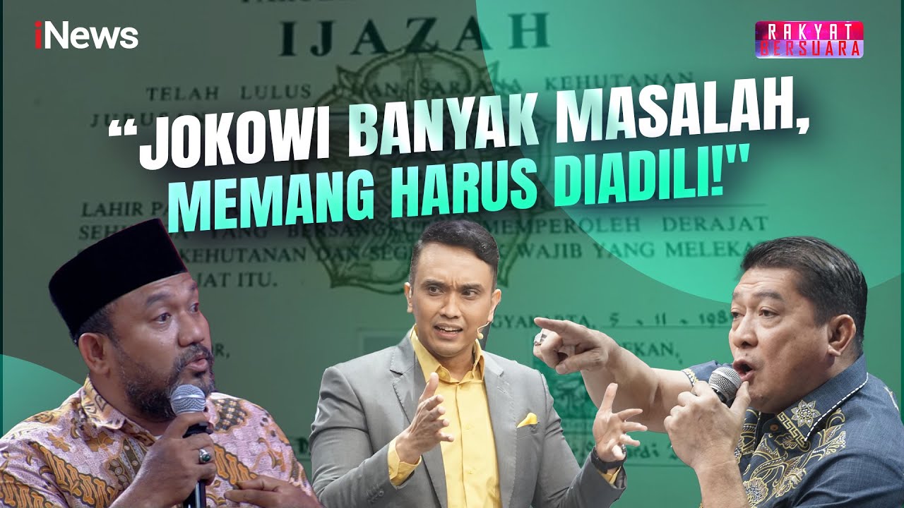 Tim Kuasa Hukum: Tudingan Ijazah Palsu Jokowi jadi Isu Liar | Rakyat Bersuara | 22/04
