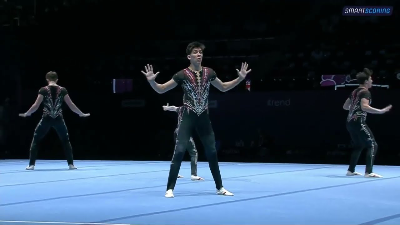 Acro World Championships 2022 - GBR 12-18 MG - Combined Final