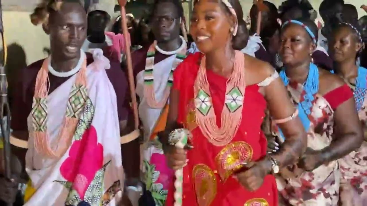 COLLO BEST YOUNG COUPLE EVER, WEDDING ❤️#collo #culturaldance #shilluk #shillukkingdom 