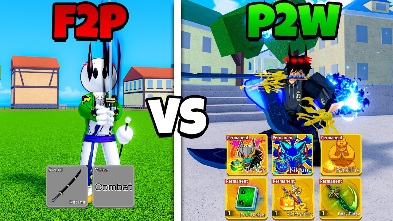 FreetoPlay vs PaytoWin Noob to Pro !