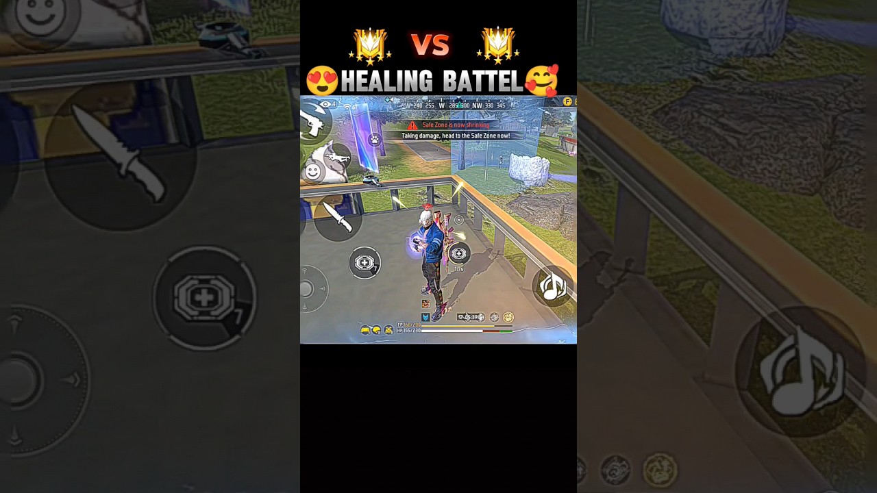 17 Super Medikit 🥵 Healing Battel Challenge In BR Mod 😰 Wait For End  🥰#shorts #shortsfeed #freefire