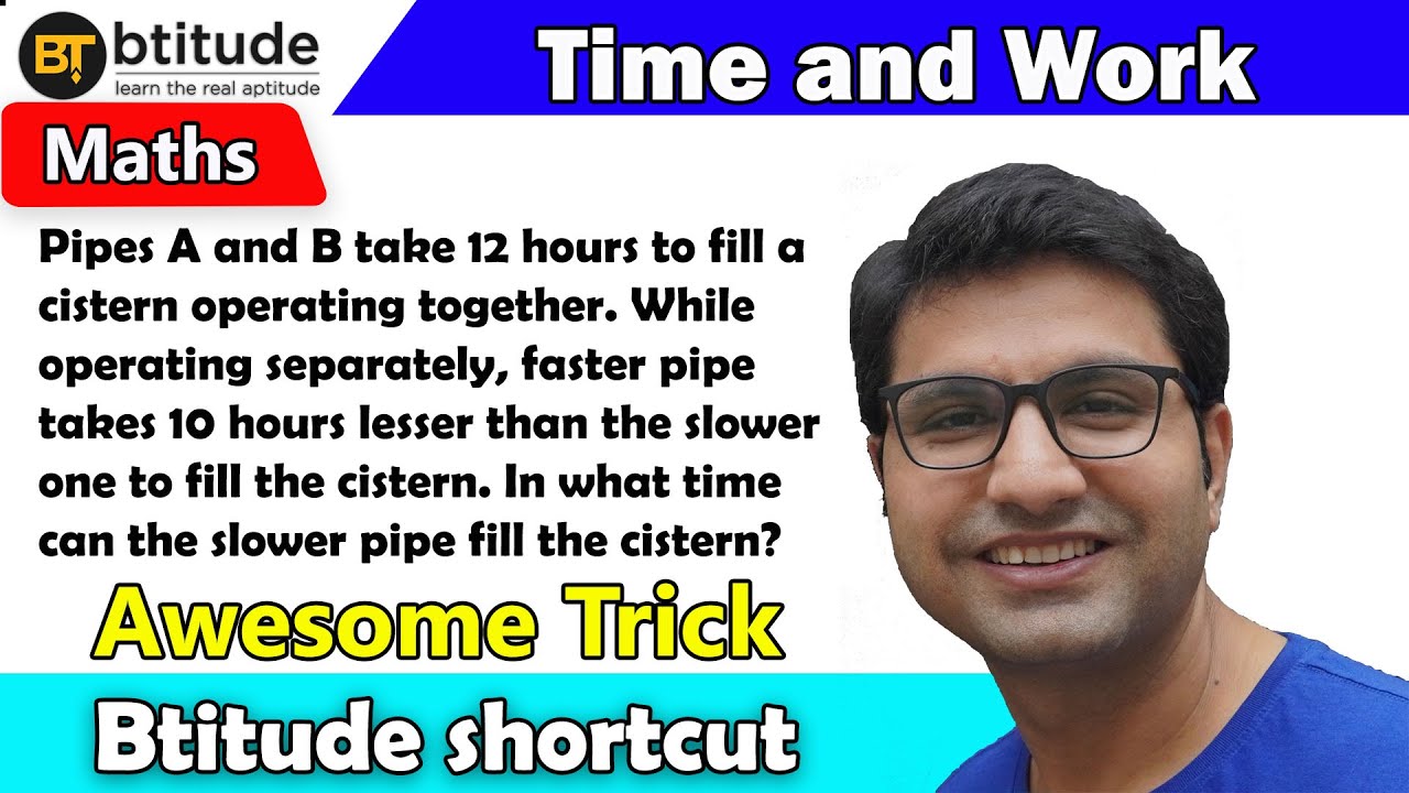 Time and Work | Best trick for 