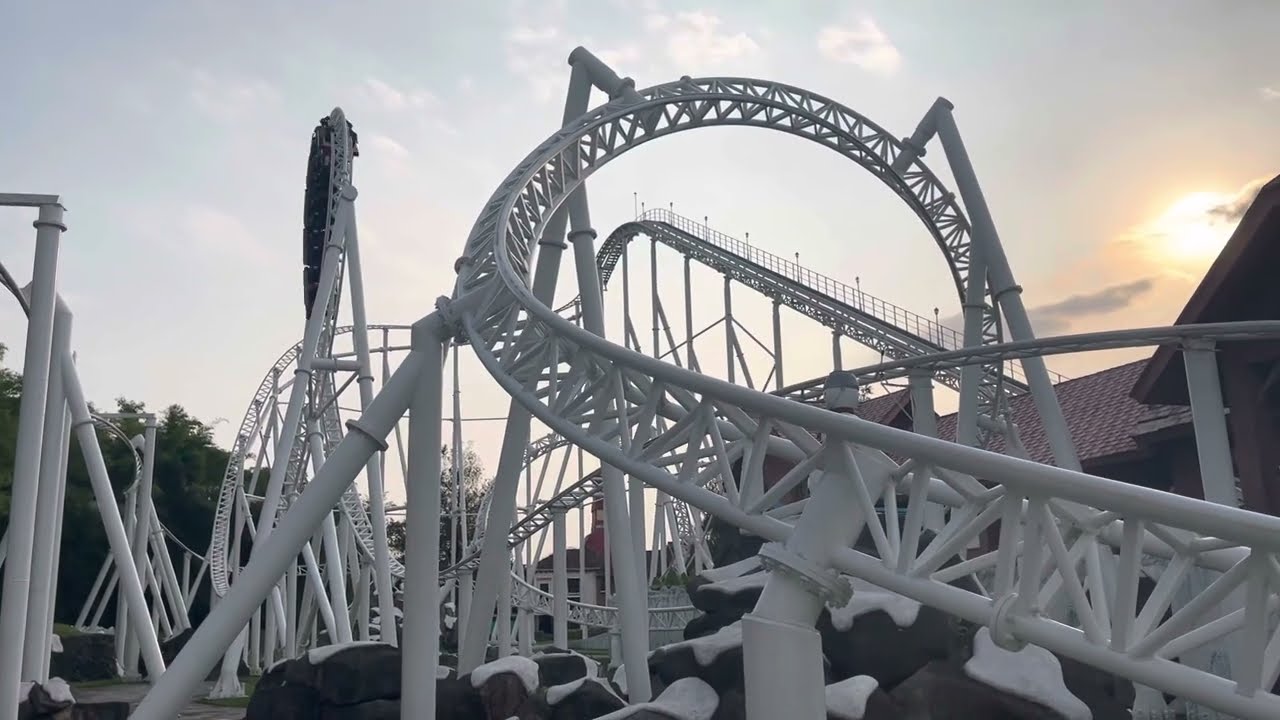 Avalancha Xetulul Full Off Ride Footage Sunset Clip 2022