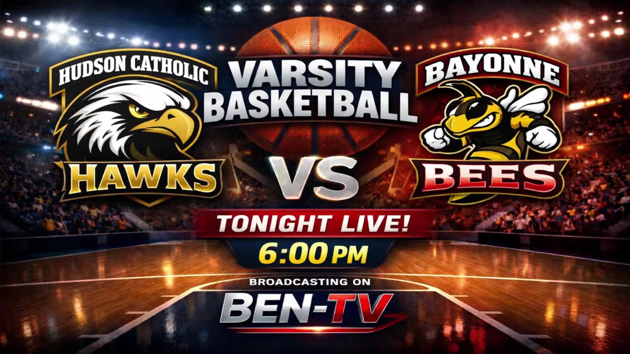 BAYONNE HIGH SCHOOL VARSITY BOYS BASKETBALL VS HUDSON CATHOLIC