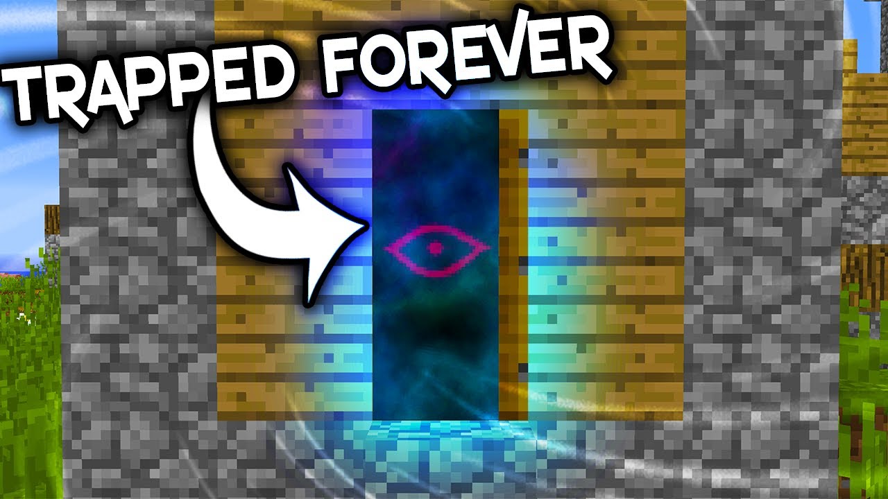 I Trapped My Friend Using The Dimensional Doors Mod in Minecraft