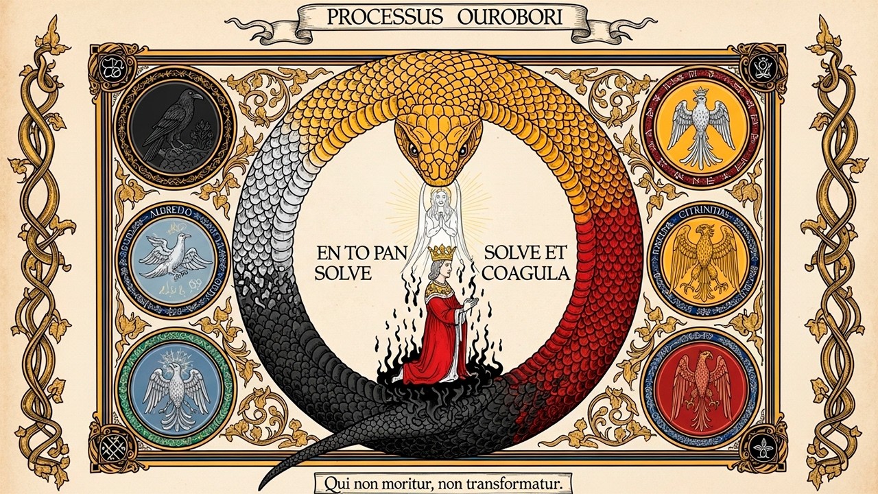 The Ouroboros Process — Why You Must Consume Yourself to Be Reborn (The Eternal Return)