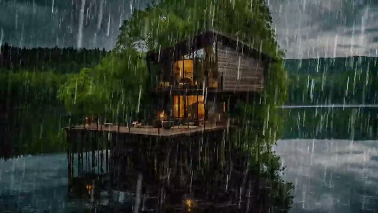 Relaxing Rain Relieves Stress, Anxiety and Depression 🌿 Heals the Body and Soul - Deep Sleep Music