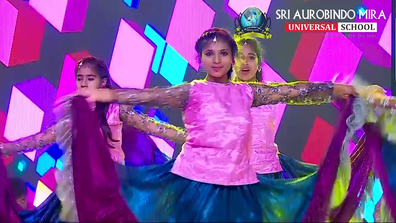 Samunes Saarang 2020 | Welcome Dance Grade 8 | Sri Aurobindo Mira Universal School