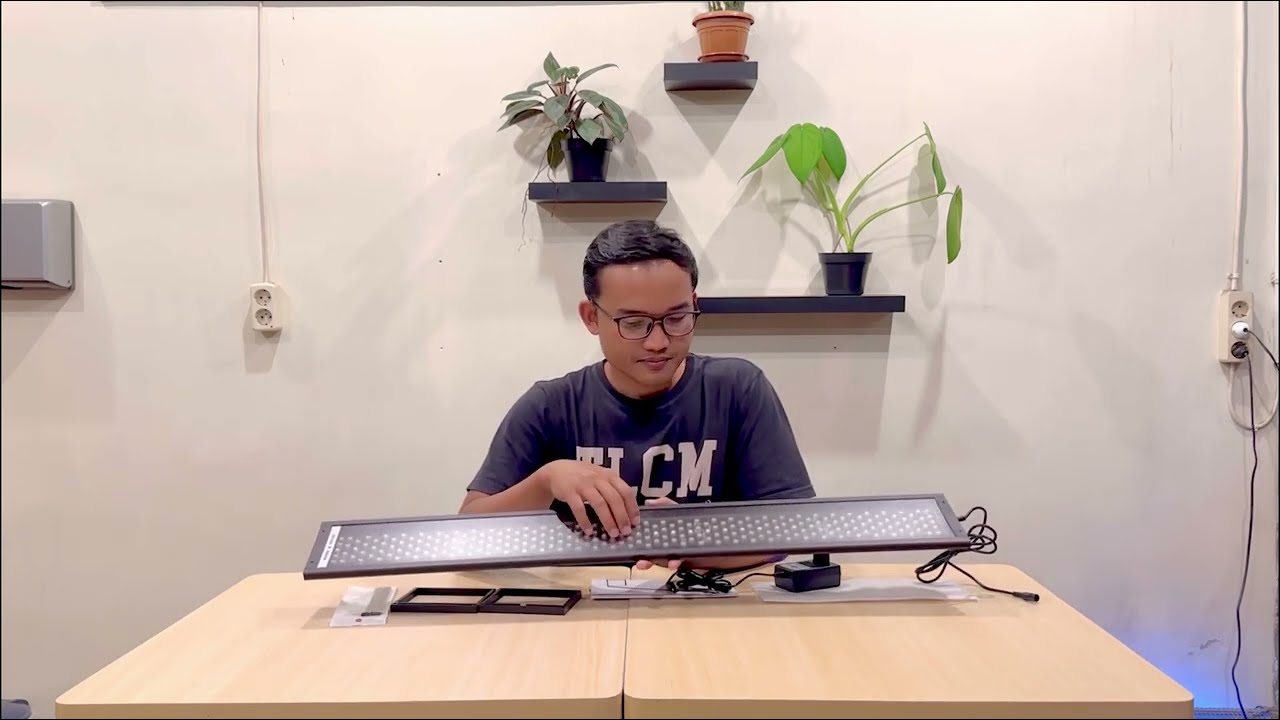REVIEW LAMPU AQUARIUM AIR LAUT NEMO LIGHT EXTREME 900‼️ ADA EFEK PETIR NYA‼️🔥⚡️
